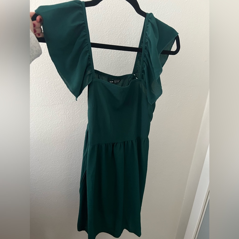 Green shein dress